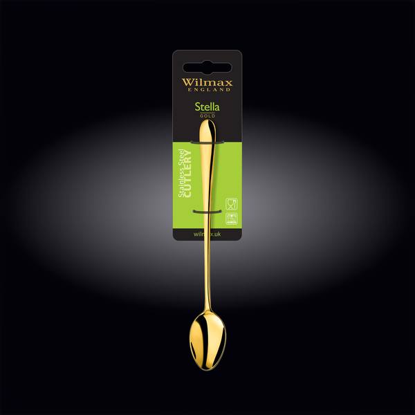 Ложка коктейльная 19,5 см на блистере wl‑999157/1b Wilmax (photo 2)