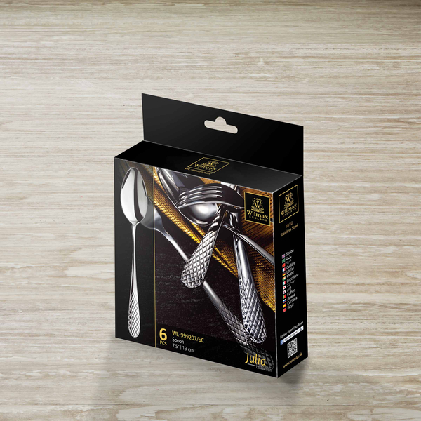 Dessert spoon set of 6 in colour box wl‑999207/6c Wilmax (photo 2)