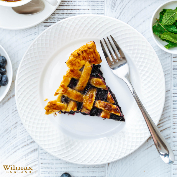 Flat rim dessert round plate wl-880100/a Wilmax (photo 8)