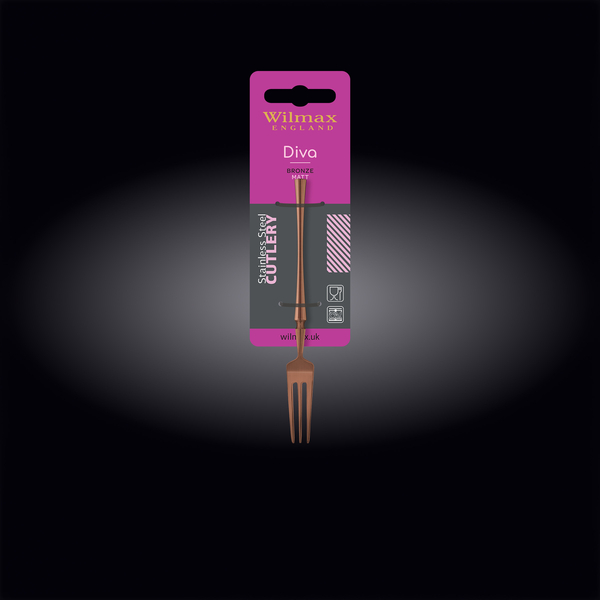 Pastry fork on blister pack wl‑999502524/1b Wilmax (photo 2)