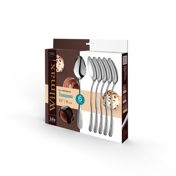 Appetizer spoon set of 6 in colour box wl‑999208/6c Wilmax (photo 2)
