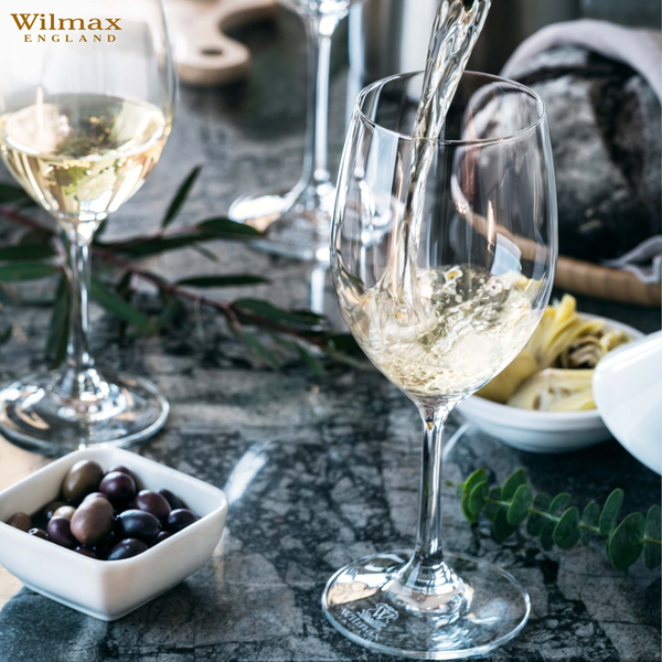 Wine glass set of 6 in white box wl‑888008/6a Wilmax (photo 2)