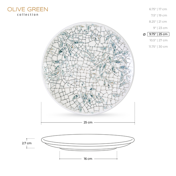 Round plate wl‑671505/a Wilmax (photo 2)