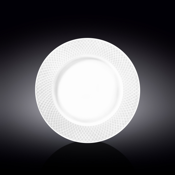Flat rim dinner round plate wl‑880101/a Wilmax (photo 1)