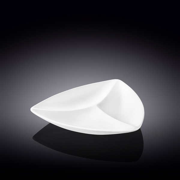 Divided triangular dish wl‑992584/a Wilmax (photo 1)