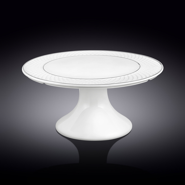 Cake stand with platinum lines wl‑880103704/a Wilmax (photo 1)