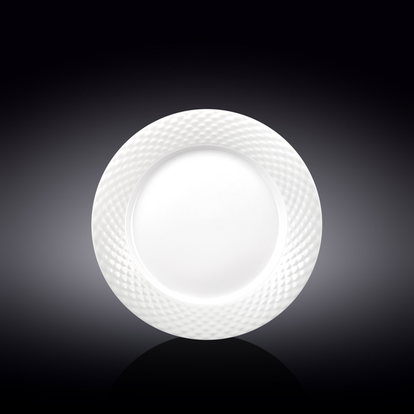 Flat rim salad round plate wl‑880201103/a Wilmax (photo 1)