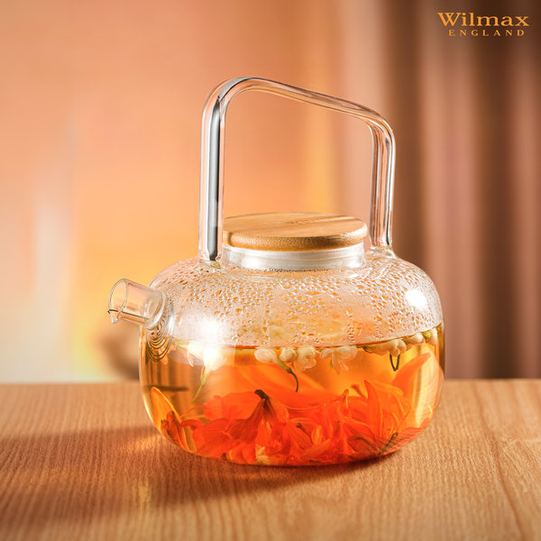 Tea pot with bamboo lid wl‑888821/a Wilmax (photo 2)