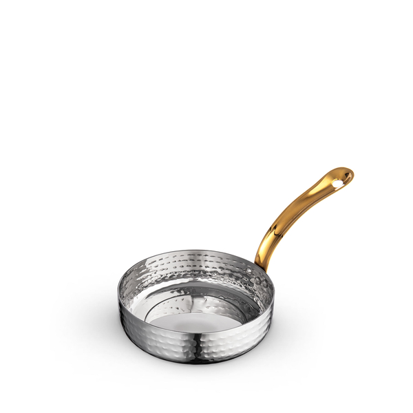 Round fry pan with long gold handle wl‑554115/s Wilmax (photo 1)