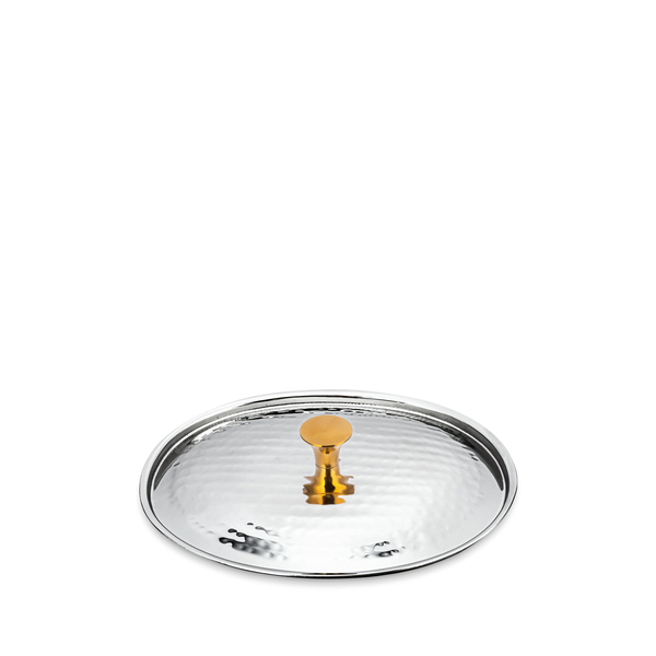 Oval lid with gold knob wl‑554157/s Wilmax (photo 1)