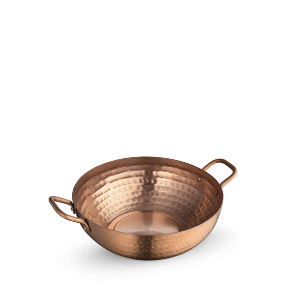 Deep round fry pan with 2 side handles wl‑554231/s Wilmax (photo 1)