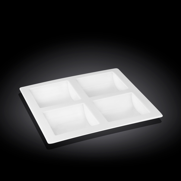 Divided square dish wl‑992776/a Wilmax (photo 1)
