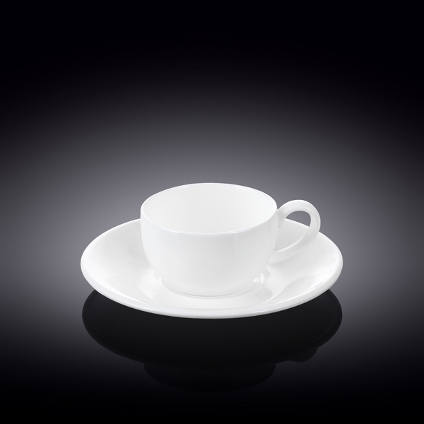 Coffee cup & saucer wl‑993002/ab Wilmax (photo 1)