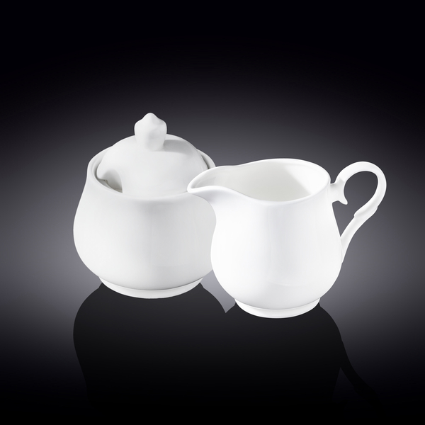 Sugar bowl & creamer set in colour box wl‑995024/2c Wilmax (photo 1)