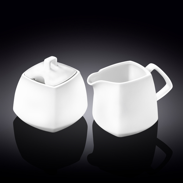 Sugar bowl & creamer set in colour box wl‑995028/2c Wilmax (photo 1)