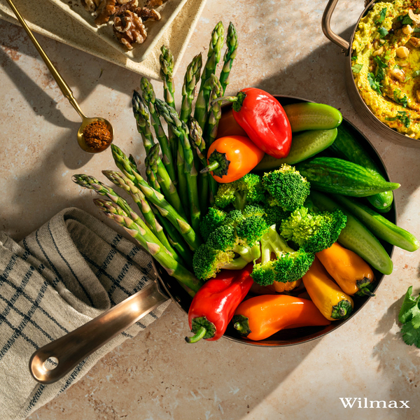 Deep round fry pan with long handle wl‑554239/s Wilmax (photo 2)