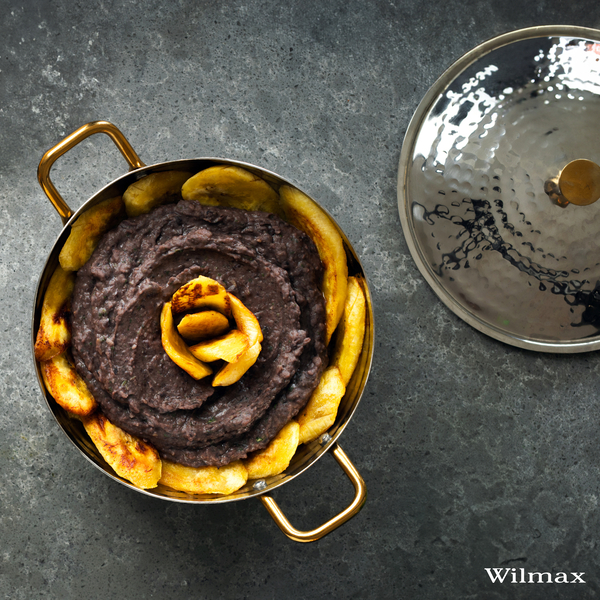 Round lid with gold knob wl‑554154/s Wilmax (photo 3)