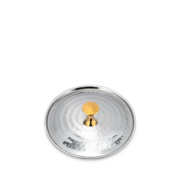 Round lid with gold knob wl‑554153/s Wilmax (photo 2)