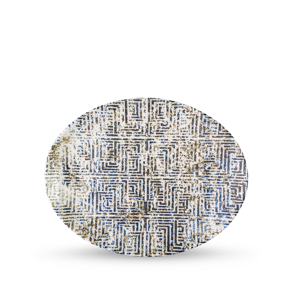 Flat coupe ellipse plate wl‑671735/a Wilmax (photo 1)