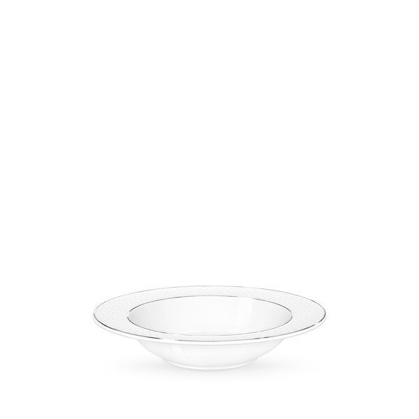 Deep rim round plate with platinum lines wl‑880103303/a Wilmax (photo 2)