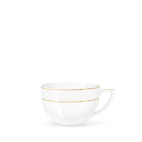 Jumbo mug with gold lines wl‑880102409/a Wilmax (photo 1)