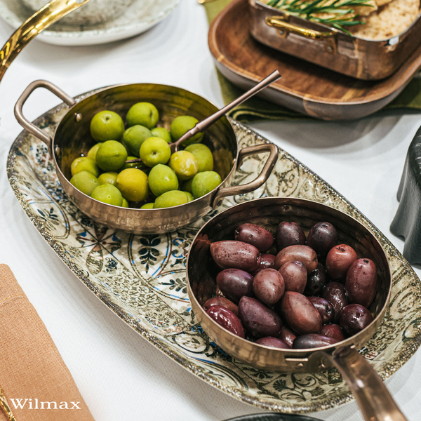 Deep round fry pan with long handle wl‑554236/s Wilmax (photo 3)