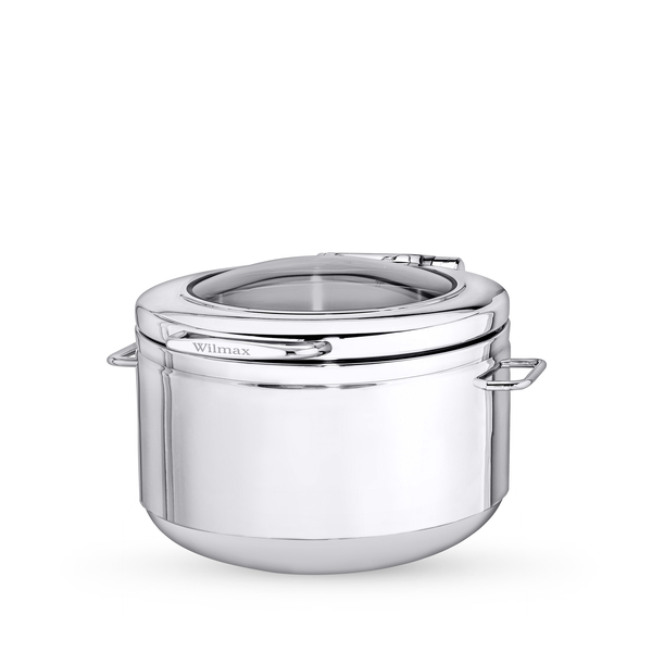 Glass lid round chafer wl‑559932/a Wilmax (photo 1)