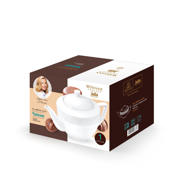 Tea pot in colour box wl‑880110‑jv/1c Wilmax (photo 2)