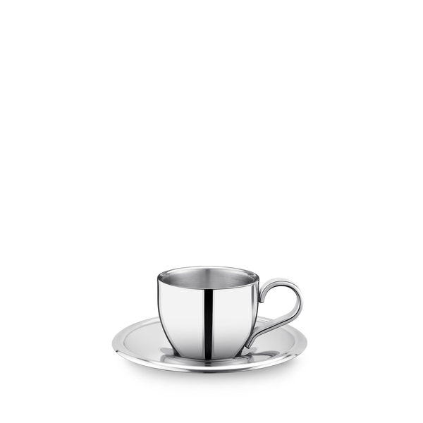 чашка двустенная и блюдце 80 мл wl‑517.230.115/ab Wilmax (photo 1)